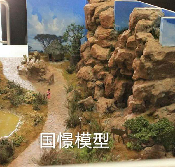 浏阳市场景模型