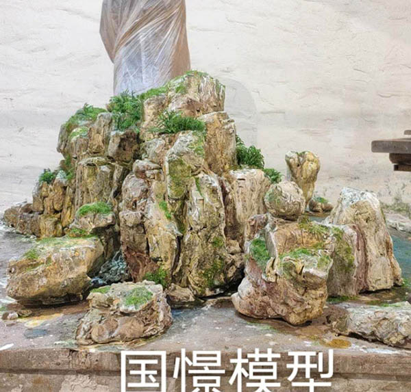 浏阳市场景模型
