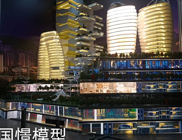 浏阳市建筑模型